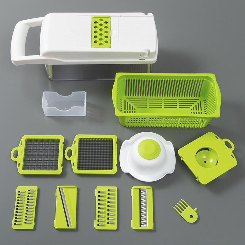 Efficient Vegetable Chopper stainless steel with anti-cut glove