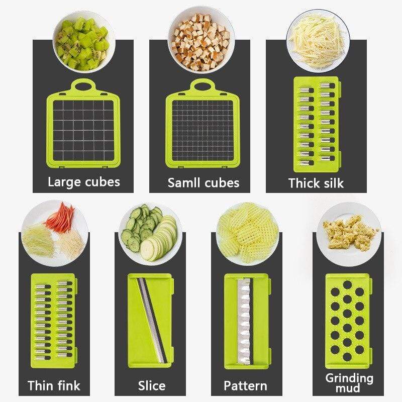 Efficient Vegetable Chopper stainless steel with anti-cut glove