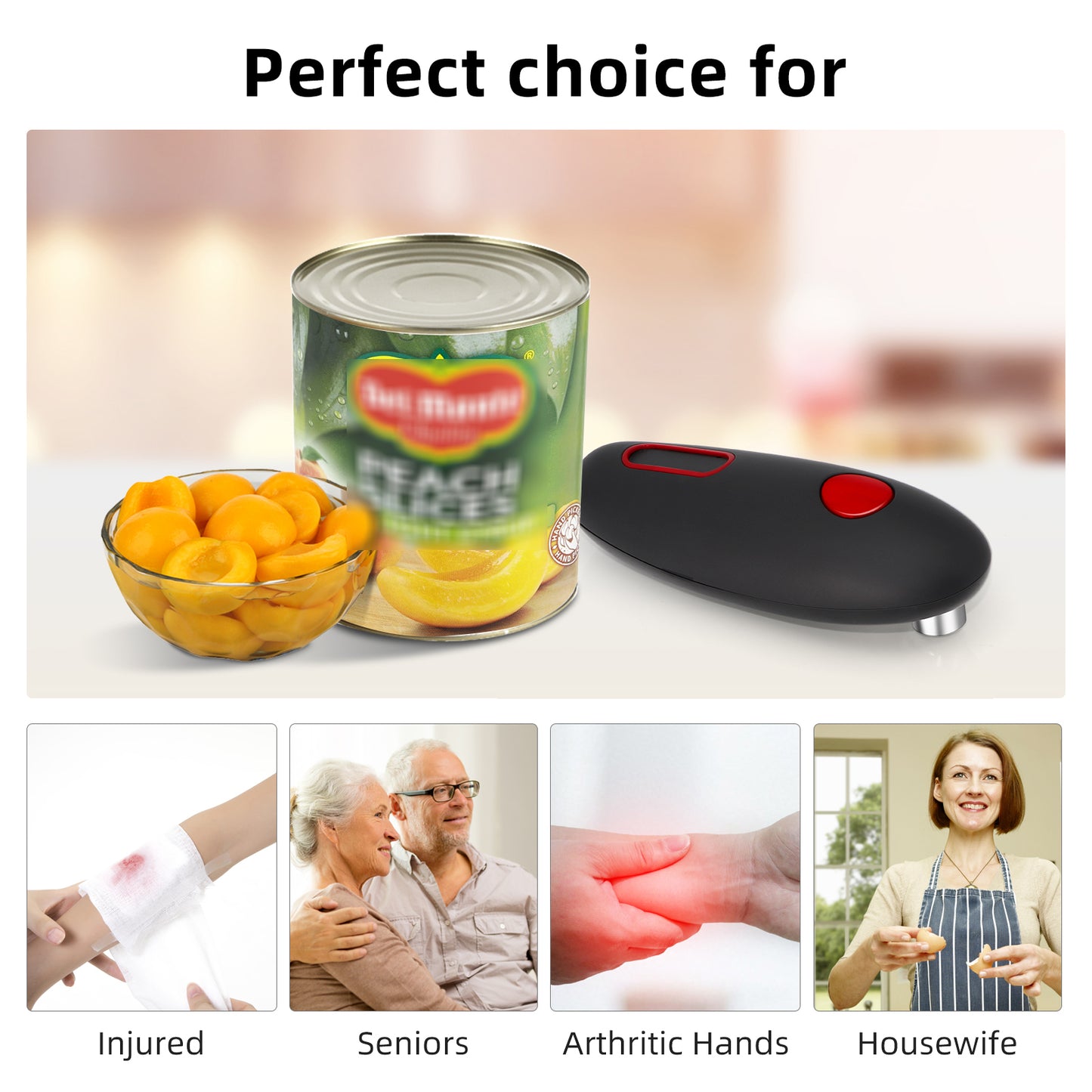 OneTouch electric can opener