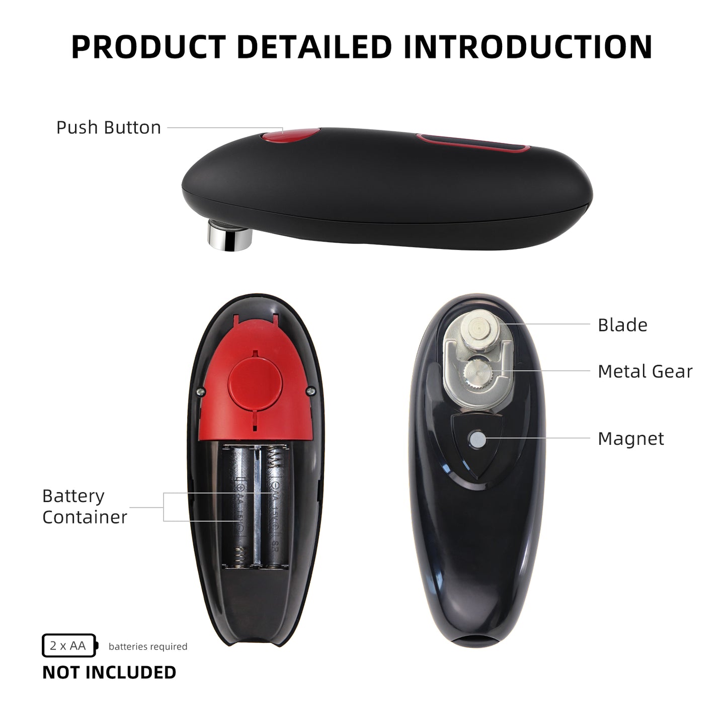 OneTouch electric can opener