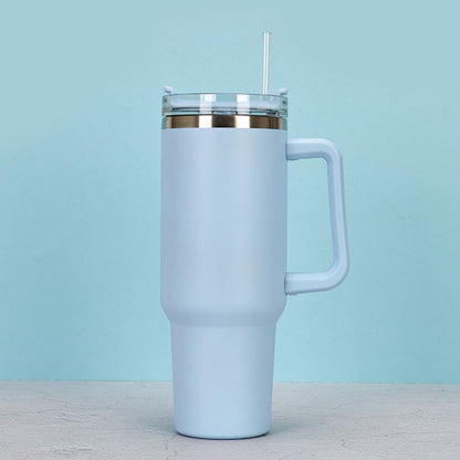 Versatile Tumbler Mug 40oz With Lid Straw