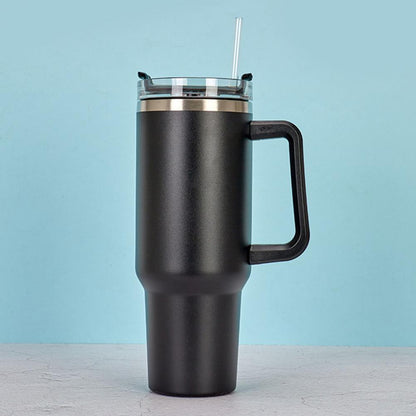 Versatile Tumbler Mug 40oz With Lid Straw